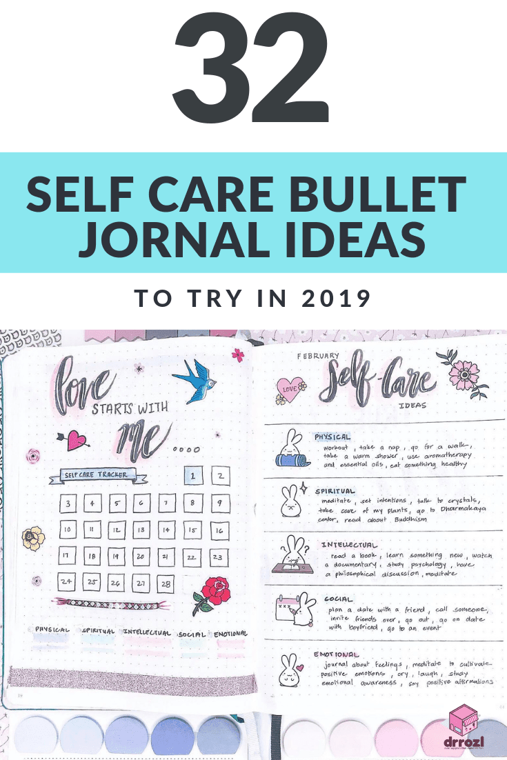 32 Amazing Self Care Bullet Journal Ideas to Try in 2019
