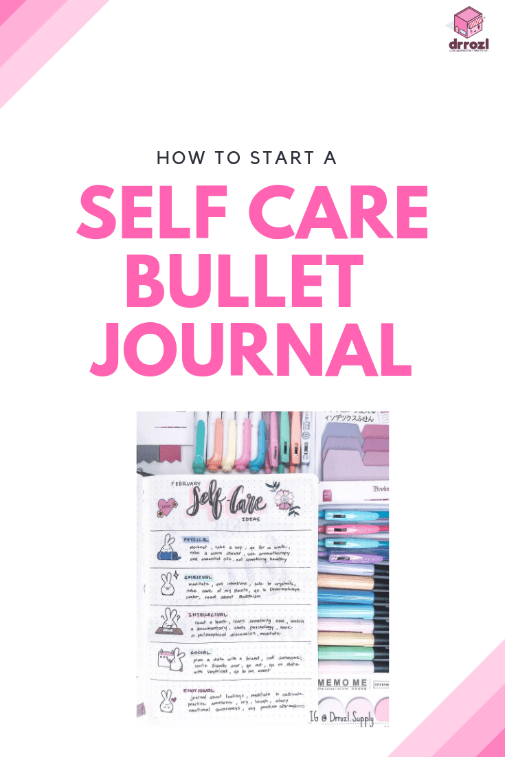 How to Start a Self Care Bullet Journal