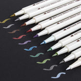 Metallic Brush Pen Set