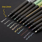 Metallic Brush Pen Set - Dr. Rozl Supply