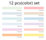 6pc Rainbow Washi Set - Dr. Rozl Supply