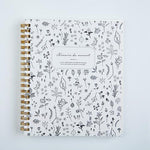 Floral Lined Spiral Notebook - Dr. Rozl Supply