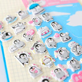 Puffy Penguins Stickerss