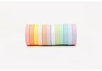 Macaron Color 12pc Washi Set - Dr. Rozl Supply