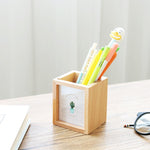 Wooden Succulent Photo Frame Pen Container - Dr. Rozl Supply