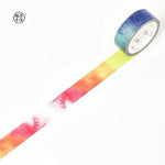 Watercolor Galaxies Decorative Tape - Dr. Rozl Supply