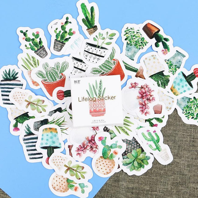 125 Cactus Stickers - Dr. Rozl Supply