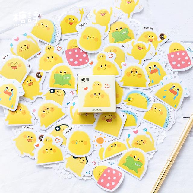 Kawaii Chick Penguin Stickers - Dr. Rozl Supply